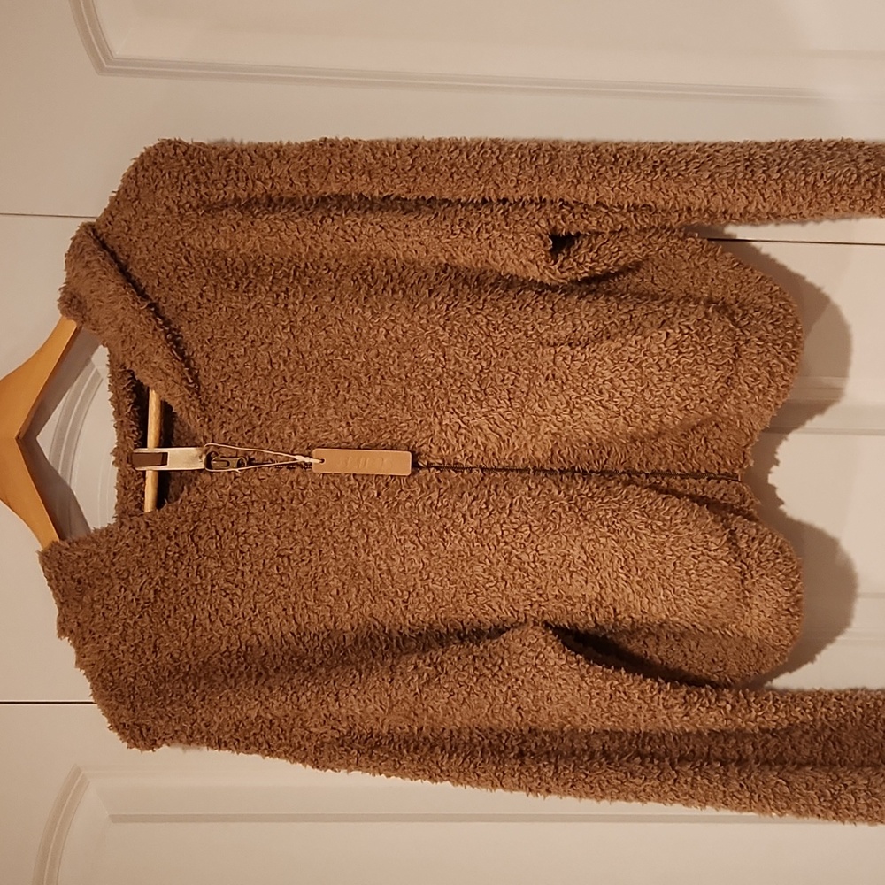 SKIMS Teddy Fleece Zip Hoodie - NWT - L/XL